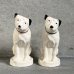 画像2: VINTAGE ANTIQUE VICTOR NIPPER DOG SALT AND PEPPER SHAKERS ヴィンテージ アンティーク ビクター ニッパー犬 ソルト＆ペッパー 塩胡椒入れ オブジェ / 陶器 コレクタブル 置物 雑貨 アメリカ (2)