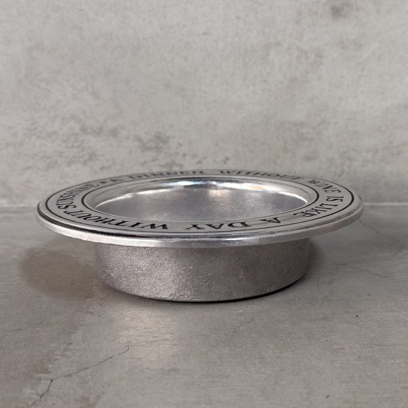 画像4: VINTAGE ANTIQUE AMERICAN INSPIRATIONSE WINE BOTTLE COASTER ヴィンテージ アンティーク トレー プレート ワインボトルコースター / インテリア ピューター 小物入れ 雑貨 店舗什器 アメリカ