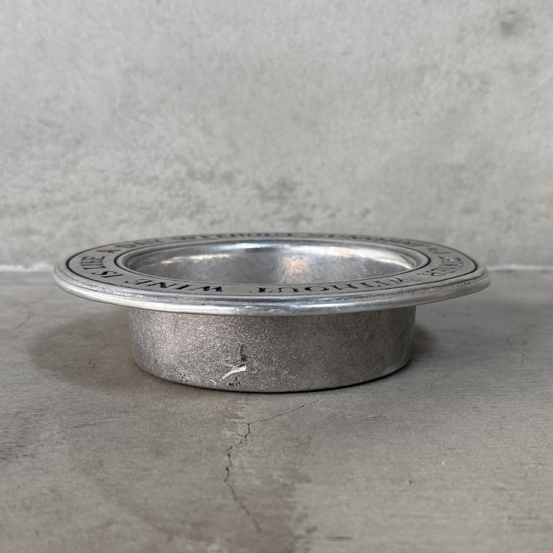 画像5: VINTAGE ANTIQUE WILTON COLUMBIA WINE BOTTLE COASTER ヴィンテージ アンティーク  ウィルトン トレー プレート ワインボトルコースター / インテリア ピューター 小物入れ 雑貨 店舗什器 アメリカ