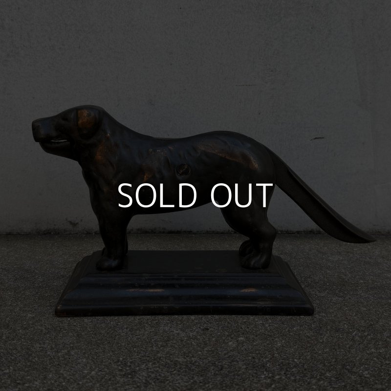 画像5: VINTAGE ANTIQUE JAPANNED NUTCRACKER CROWES IRON WORKS DOG ヴィンテージ アンティーク ジャパンド ジャパンフィニッシュ くるみ割り ナッツクラッカー 犬 / コレクタブル ディスプレイ オブジェ キャストアイアン 鋳物 置物 動物 雑貨 アメリカ