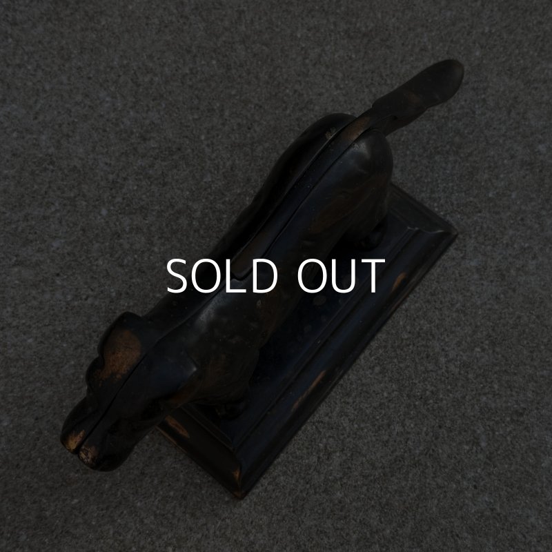 画像6: VINTAGE ANTIQUE JAPANNED NUTCRACKER CROWES IRON WORKS DOG ヴィンテージ アンティーク ジャパンド ジャパンフィニッシュ くるみ割り ナッツクラッカー 犬 / コレクタブル ディスプレイ オブジェ キャストアイアン 鋳物 置物 動物 雑貨 アメリカ