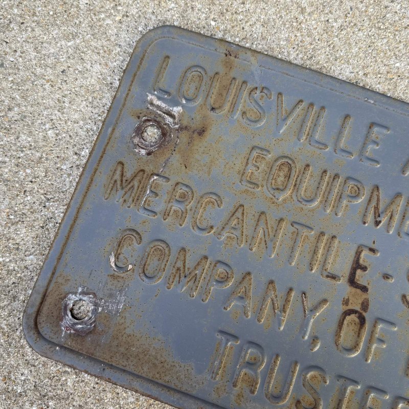 画像4: VINTAGE ANTIQUE RAILROAD SIGNBOARD ヴィンテージ アンティーク レイルロード 鉄道 サインボード 看板 プレート / ウォールインテリア ガレージ アドバタイジング コレクタブル 店舗什器 アメリカ