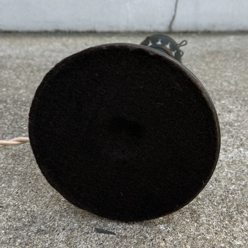 画像9: VINTAGE ANTIQUE JAPANNED DESKLAMP ヴィンテージ アンティーク ジャパンド ジャパンフィニッシュ デスクランプ スタンドライト 卓上ライト 照明 / テーブルランプ コレクタブル 店舗什器 アメリカ