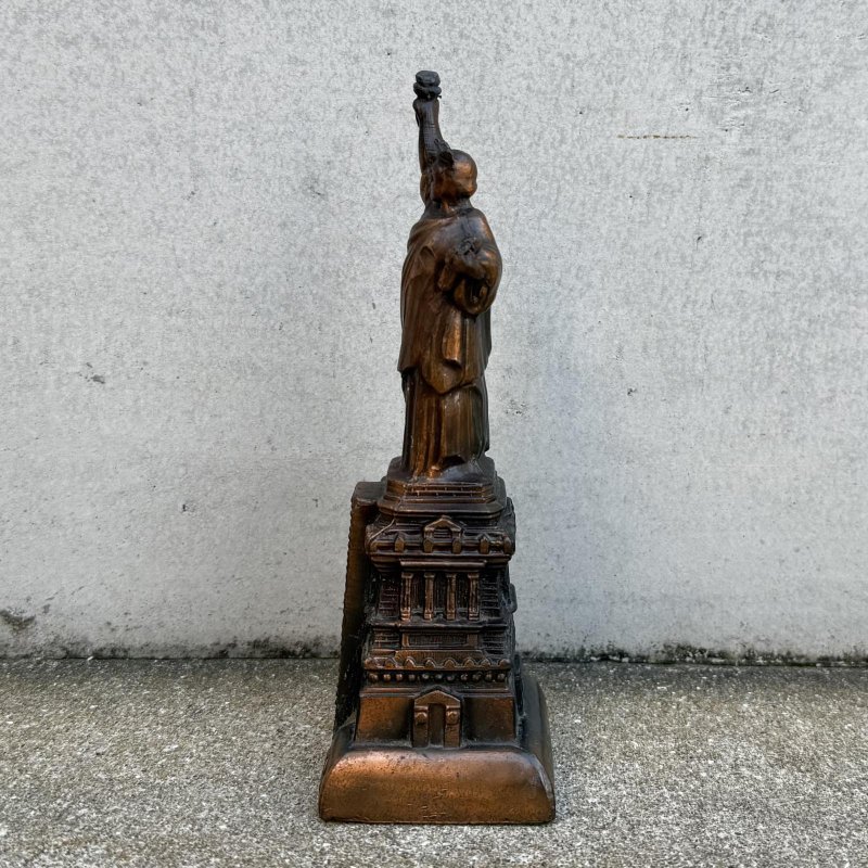 画像4: VINTAGE ANTIQUE STATUE OF LIBERTY THERMOMETER ヴィンテージ アンティーク 自由の女神 温度計 / コレクタブル オブジェ インテリア ディスプレイ 置物 雑貨 アメリカ