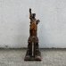 画像1: VINTAGE ANTIQUE STATUE OF LIBERTY THERMOMETER ヴィンテージ アンティーク 自由の女神 温度計 / コレクタブル オブジェ インテリア ディスプレイ 置物 雑貨 アメリカ (1)