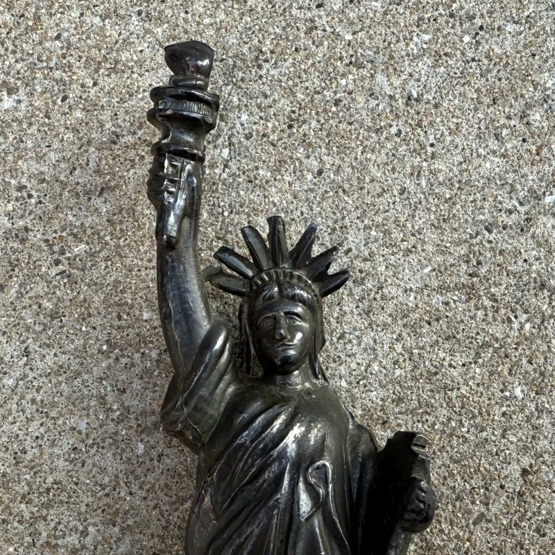 画像6: VINTAGE ANTIQUE STATUE OF LIBERTY ヴィンテージ アンティーク 自由の女神 / コレクタブル オブジェ インテリア ディスプレイ 置物 雑貨 アメリカ