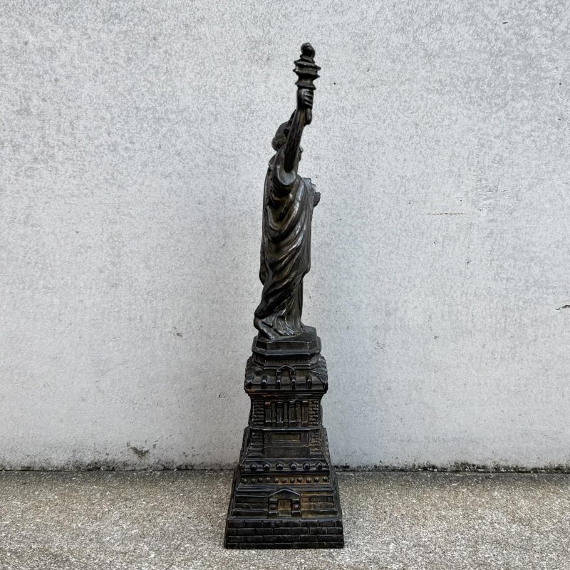 画像3: VINTAGE ANTIQUE STATUE OF LIBERTY ヴィンテージ アンティーク 自由の女神 / コレクタブル オブジェ インテリア ディスプレイ 置物 雑貨 アメリカ