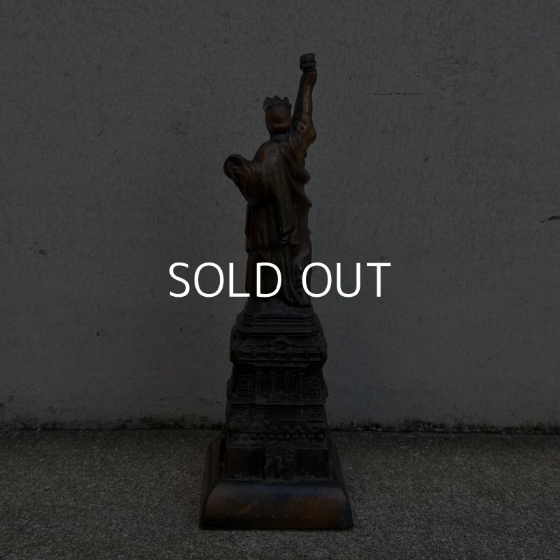 画像2: VINTAGE ANTIQUE STATUE OF LIBERTY THERMOMETER ヴィンテージ アンティーク 自由の女神 温度計 / コレクタブル オブジェ インテリア ディスプレイ 置物 雑貨 アメリカ