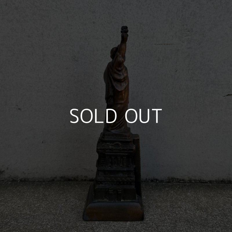 画像3: VINTAGE ANTIQUE STATUE OF LIBERTY THERMOMETER ヴィンテージ アンティーク 自由の女神 温度計 / コレクタブル オブジェ インテリア ディスプレイ 置物 雑貨 アメリカ