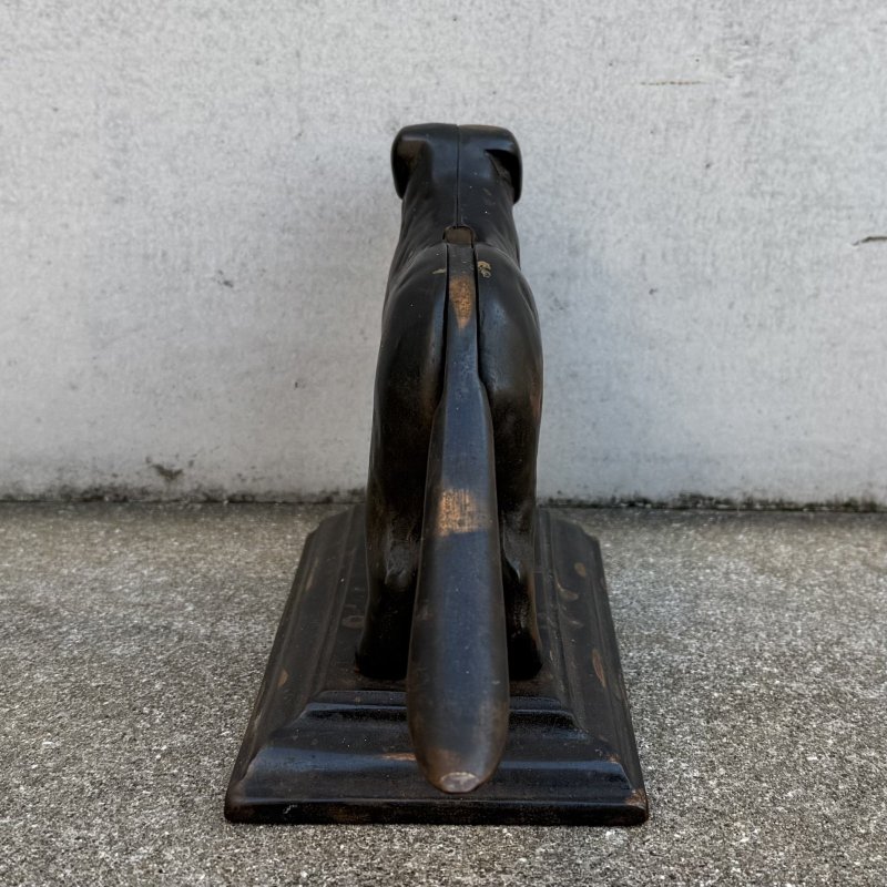 画像3: VINTAGE ANTIQUE JAPANNED NUTCRACKER CROWES IRON WORKS DOG ヴィンテージ アンティーク ジャパンド ジャパンフィニッシュ くるみ割り ナッツクラッカー 犬 / コレクタブル ディスプレイ オブジェ キャストアイアン 鋳物 置物 動物 雑貨 アメリカ
