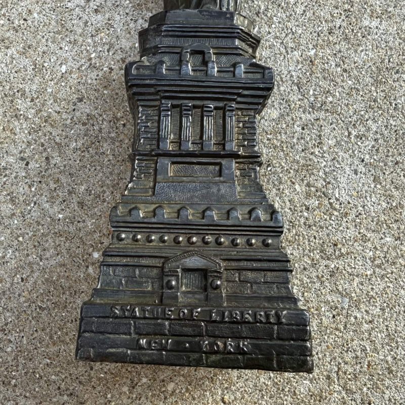 画像7: VINTAGE ANTIQUE STATUE OF LIBERTY ヴィンテージ アンティーク 自由の女神 / コレクタブル オブジェ インテリア ディスプレイ 置物 雑貨 アメリカ