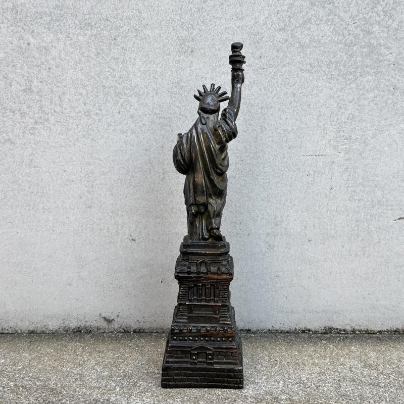 画像2: VINTAGE ANTIQUE STATUE OF LIBERTY ヴィンテージ アンティーク 自由の女神 / コレクタブル オブジェ インテリア ディスプレイ 置物 雑貨 アメリカ