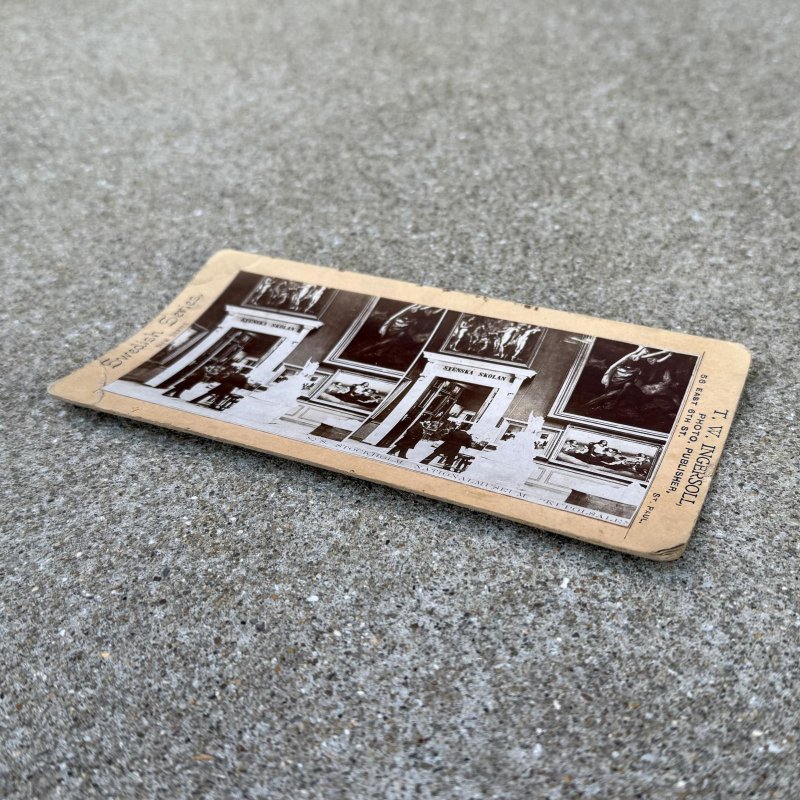 画像3: VINTAGE ANTIQUE STEREOSCOP ヴィンテージ アンティーク ステレオスコープ 写真 ステレオカード / コレクタブル ディスプレイ インテリア アメリカ E