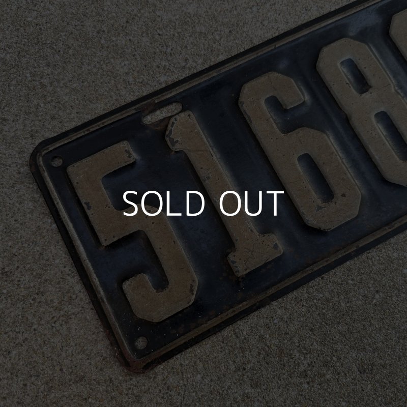 画像4: VINTAGE ANTIQUE LICENSE PLATE ヴィンテージ アンティーク ナンバープレート ライセンスプレート / インダストリアル モーター系 ガレージ ディスプレイ 車 1921年 イリノイ アメリカ