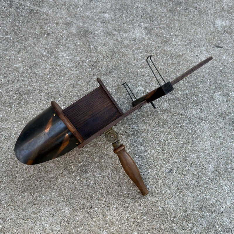 画像3: VINTAGE ANTIQUE STEREOSCOP JAPANNED ヴィンテージ アンティーク ステレオスコープ ジャパンド ジャパンフィニッシュ / オブジェ インテリア ディスプレイ コレクタブル 眼鏡 アメリカ A
