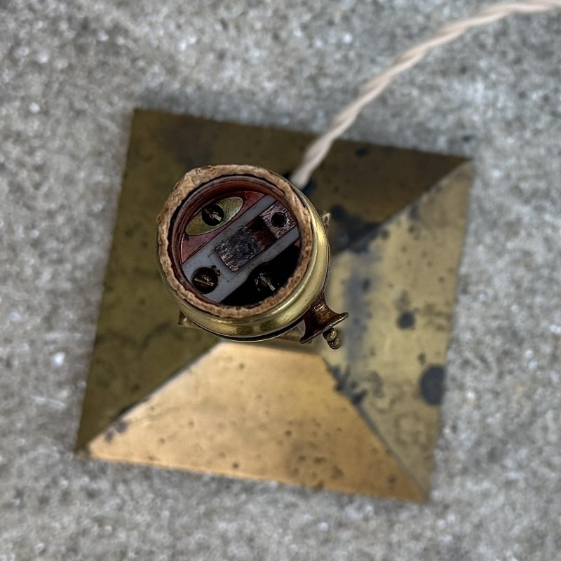 画像7: VINTAGE ANTIQUE DESKLAMP B&H ヴィンテージ アンティーク デスクランプ スタンドライト 卓上ライト 照明 / テーブルランプ コレクタブル インテリア 真鍮 E26 店舗什器 アメリカ