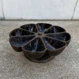 VINTAGE ANTIQUE STAR NAIL CUP ヴィンテージ アンティーク ネイルカップ 釘入れ / ディスプレイ インダストリアル 小物入れ パーツ入れ キャストアイアン 鋳物 店舗什器 アメリカ b