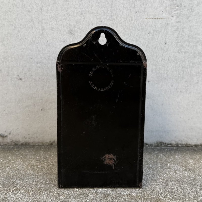 画像3: VINTAGE ANTIQUE  MATCH HOLDER ヴィンテージ アンティーク マッチ箱ホルダー ボックス / コレクタブル ケース アドバタイジング ディスプレイ ウォールインテリア 企業物 喫煙具 アメリカ