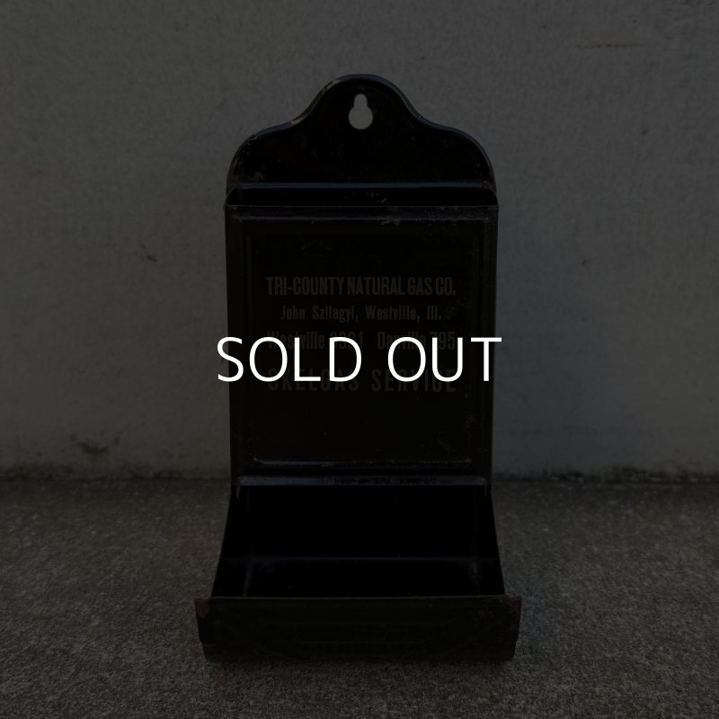 画像2: VINTAGE ANTIQUE  MATCH HOLDER ヴィンテージ アンティーク マッチ箱ホルダー ボックス / コレクタブル ケース アドバタイジング ディスプレイ ウォールインテリア 企業物 喫煙具 アメリカ