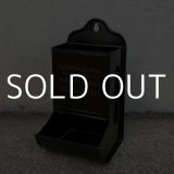 VINTAGE ANTIQUE  MATCH HOLDER ヴィンテージ アンティーク マッチ箱ホルダー ボックス / コレクタブル ケース アドバタイジング ディスプレイ ウォールインテリア 企業物 喫煙具 アメリカ