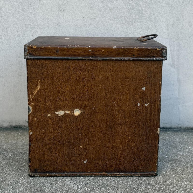 画像4: VINTAGE ANTIQUE CRACKER MEAL TIN CAN ヴィンテージ アンティーク  缶 ボックス 箱 / コレクタブル ケース アドバタイジング オブジェ ディスプレイ ブリキ クラッカー お菓子 企業物 アメリカ