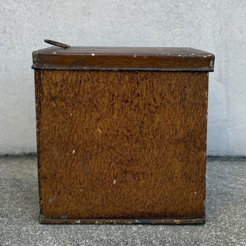 画像5: VINTAGE ANTIQUE CRACKER MEAL TIN CAN ヴィンテージ アンティーク  缶 ボックス 箱 / コレクタブル ケース アドバタイジング オブジェ ディスプレイ ブリキ クラッカー お菓子 企業物 アメリカ