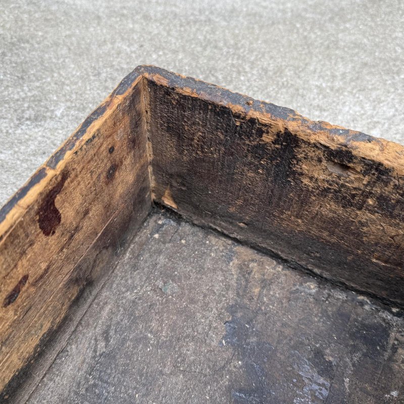 画像8: VINTAGE ANTIQUE WOOD CRATE WOODEN BOX BPS PAINTS ヴィンテージ アンティーク ウッドボックス 木箱 / コレクタブル 収納 ケース アドバタイジング 企業物 店舗什器 アメリカ 