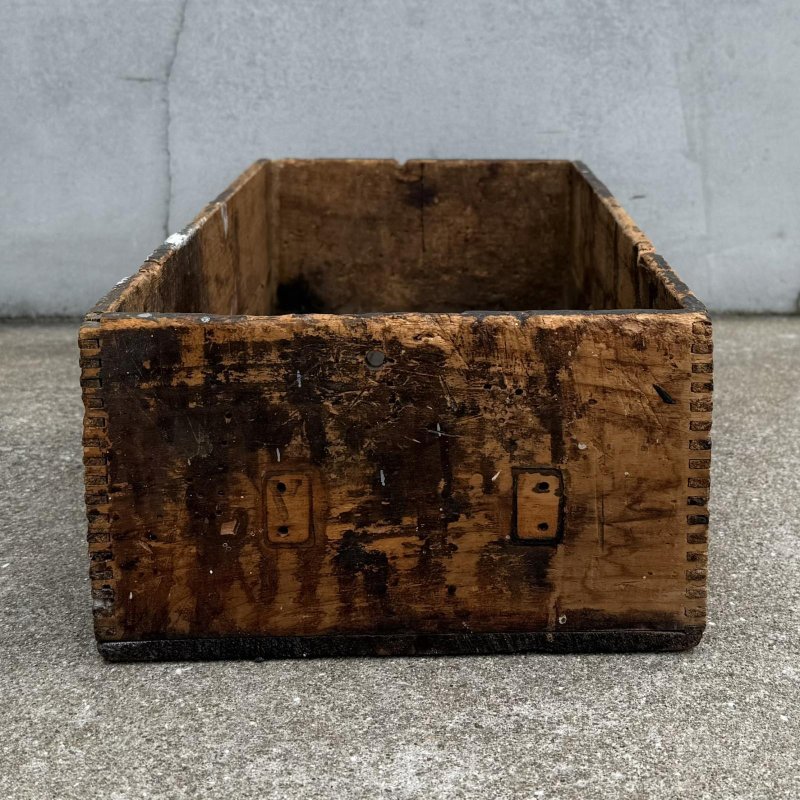 画像5: VINTAGE ANTIQUE WOOD CRATE WOODEN BOX BPS PAINTS ヴィンテージ アンティーク ウッドボックス 木箱 / コレクタブル 収納 ケース アドバタイジング 企業物 店舗什器 アメリカ 