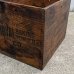 画像10: VINTAGE ANTIQUE WOOD CRATE WOODEN BOX ROYAL BAKING POWDER CO ヴィンテージ アンティーク ウッドボックス 木箱 / コレクタブル 収納 ケース アドバタイジング 企業物 店舗什器 アメリカ  (10)