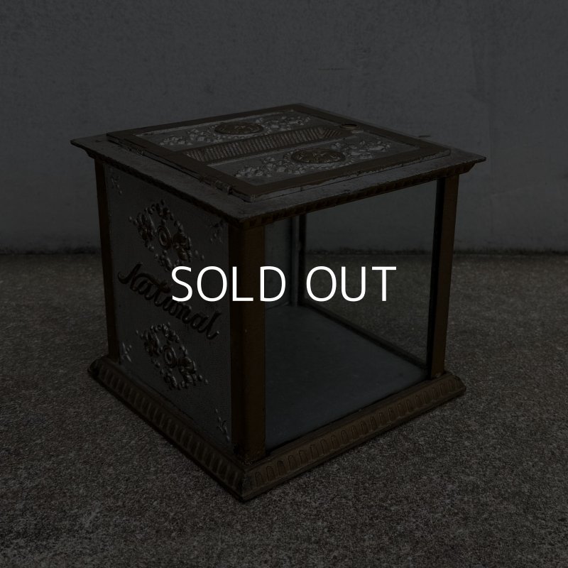 画像1: VINTAGE ANTIQUE NATIONAL CASH REGISTER RECEIPT BOX ヴィンテージ アンティーク ナショナルレジスター レシートボックス 箱 / コレクタブル レシート入れ ディスプレイ インテリア 店舗什器 アメリカ 