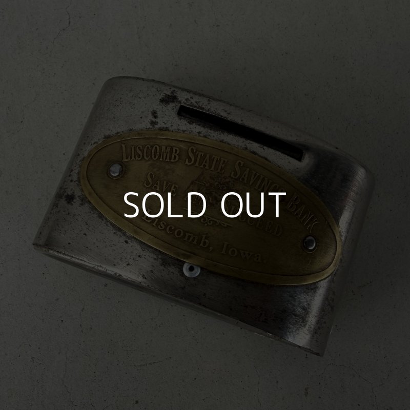 画像8: VINTAGE ANTIQUE COIN BANK PIGGY BANK ヴィンテージ アンティーク コインバンク マネーバンク 貯金箱 / コレクタブル オブジェ インテリア ノベルティー 銀行 アメリカ USA 