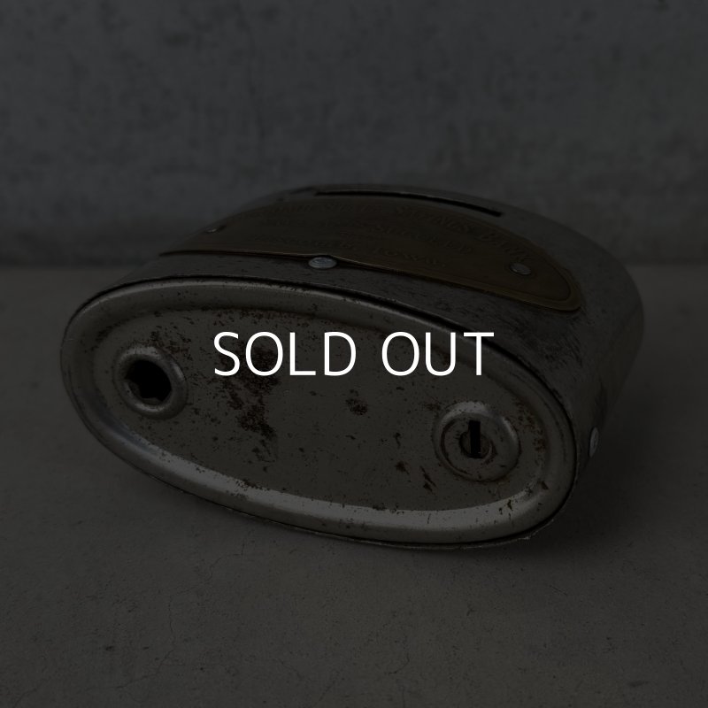 画像7: VINTAGE ANTIQUE COIN BANK PIGGY BANK ヴィンテージ アンティーク コインバンク マネーバンク 貯金箱 / コレクタブル オブジェ インテリア ノベルティー 銀行 アメリカ USA 