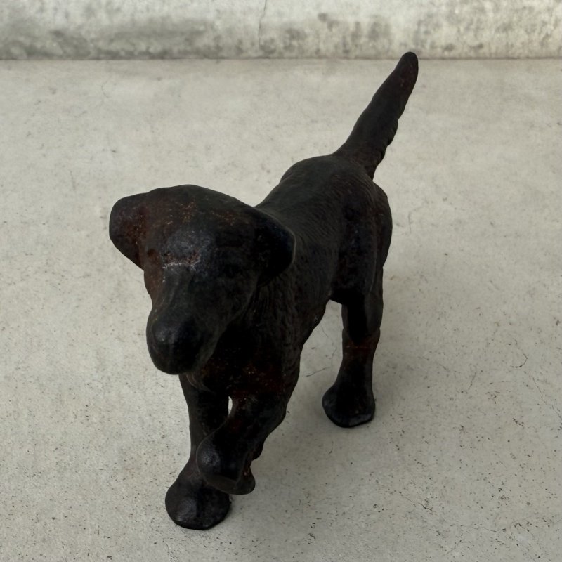 画像2: VINTAGE ANTIQUE POINTER ヴィンテージ アンティーク ポインター 犬 / コレクタブル オブジェ インテリア ディスプレイ キャストアイアン 動物 置物 雑貨 アメリカ