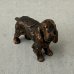 画像1: VINTAGE ANTIQUE DOG ヴィンテージ アンティーク コッカースパニエル 犬 / コレクタブル オブジェ インテリア ディスプレイ キャストアイアン スーベニア 記念品 動物 置物 雑貨 アメリカ (1)