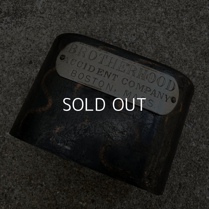 画像9: VINTAGE ANTIQUE COIN BANK JAPANNED BURNS ヴィンテージ アンティーク コインバンク マネーバンク 貯金箱 ジャパンド ジャパンフィニッシュ / コレクタブル オブジェ インテリア ノベルティー 銀行 アメリカ USA (8)