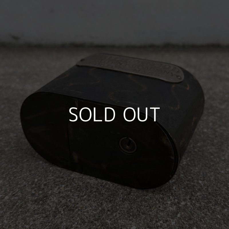 画像7: VINTAGE ANTIQUE COIN BANK JAPANNED BURNS ヴィンテージ アンティーク コインバンク マネーバンク 貯金箱 ジャパンド ジャパンフィニッシュ / コレクタブル オブジェ インテリア ノベルティー 銀行 アメリカ USA (8)