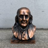VINTAGE ANTIQUE BENJAMIN FRANKLIN ヴィンテージ アンティーク ベンジャミンフランクリン オブジェ 貯金箱 ジャパンカラー / コレクタブル ジャパンド ノベルティー 胸像 置物 アメリカ (2)