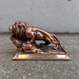 VINTAGE ANTIQUE LIONS CLUBS INTERNATIONAL ヴィンテージ アンティーク ライオンズクラブ ライオン オブジェ / コレクタブル ディスプレイ インテリア ペーパーウェイト 動物 置物  雑貨 アメリカ USA 