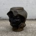 画像1: VINTAGE ANTIQUE A.C. WILLIAMS TWO FACE BLACK BOY PIGGY BANK ヴィンテージ アンティーク トゥーフェイス オブジェ 置物 / コレクタブル コインバンク 貯金箱 ディスプレイ インテリア キャストアイアン アメリカ (2) (1)