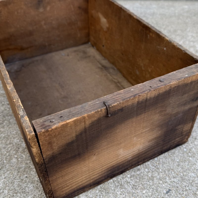 画像9: VINTAGE ANTIQUE WOOD CRATE WOODEN BOX SANTA CLARA PRUNES ヴィンテージ アンティーク ウッドボックス 木箱 / コレクタブル 収納 ケース アドバタイジング 企業物 店舗什器 アメリカ 