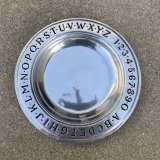 VINTAGE ANTIQUE WILTON COLUMBIA PLATE ヴィンテージ アンティーク トレー プレート / インテリア ピューター 小物入れ 雑貨 店舗什器 アメリカ