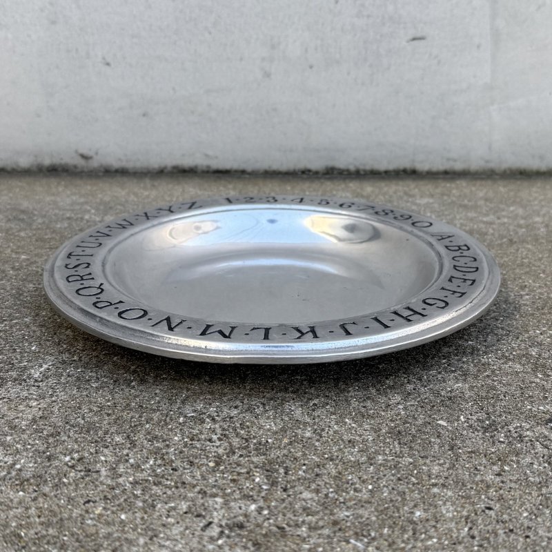 画像3: VINTAGE ANTIQUE WILTON COLUMBIA PLATE ヴィンテージ アンティーク トレー プレート / インテリア ピューター 小物入れ 雑貨 店舗什器 アメリカ
