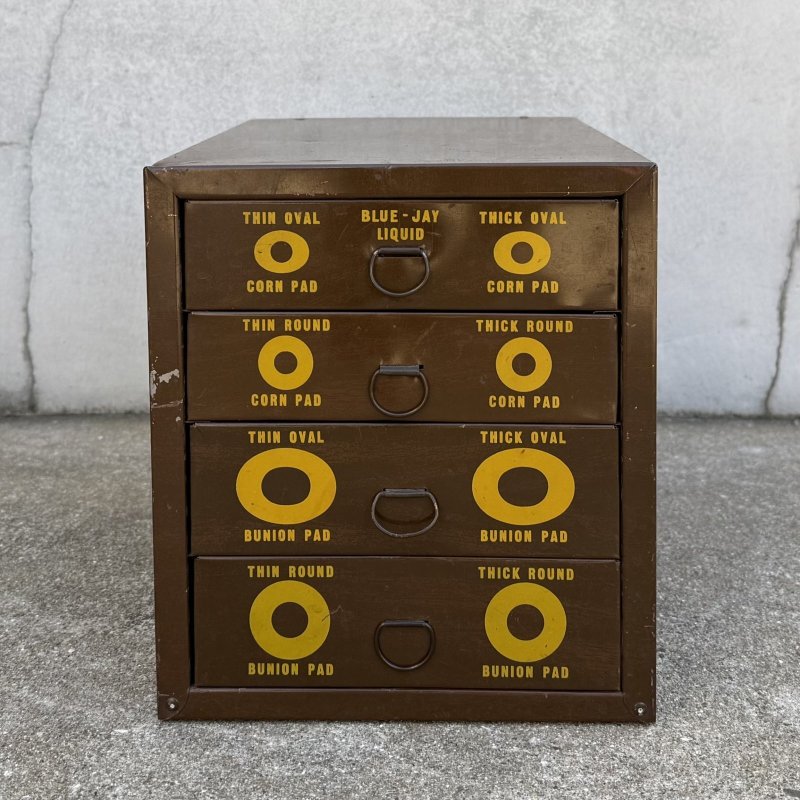 画像2: VINTAGE ANTIQUE BAUER&BLACK MEDICAL BOX ヴィンテージ アンティーク メディカルボックス キャビネット / ディスプレイ ケース 収納 棚 箱 アドバタイジング 店舗什器 アメリカ