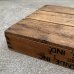 画像9: VINTAGE ANTIQUE WOOD CRATE WOODEN BOX ヴィンテージ アンティーク ウッドボックス 木箱 / コレクタブル 収納 ケース アドバタイジング ガーデニング 浅型 企業物 店舗什器 アメリカ  (9)