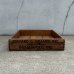 画像4: VINTAGE ANTIQUE WOOD CRATE WOODEN BOX ヴィンテージ アンティーク ウッドボックス 木箱 / コレクタブル 収納 ケース アドバタイジング ガーデニング 浅型 企業物 店舗什器 アメリカ  (4)