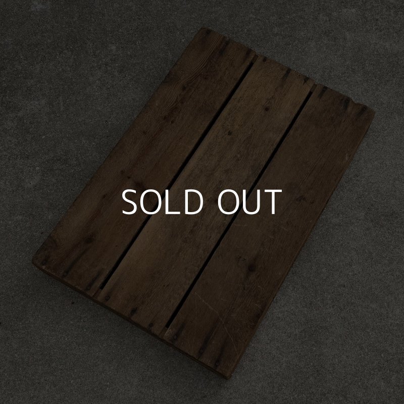 画像7: VINTAGE ANTIQUE WOOD CRATE WOODEN BOX ヴィンテージ アンティーク ウッドボックス 木箱 / コレクタブル 収納 ケース アドバタイジング ガーデニング 浅型 企業物 店舗什器 アメリカ 