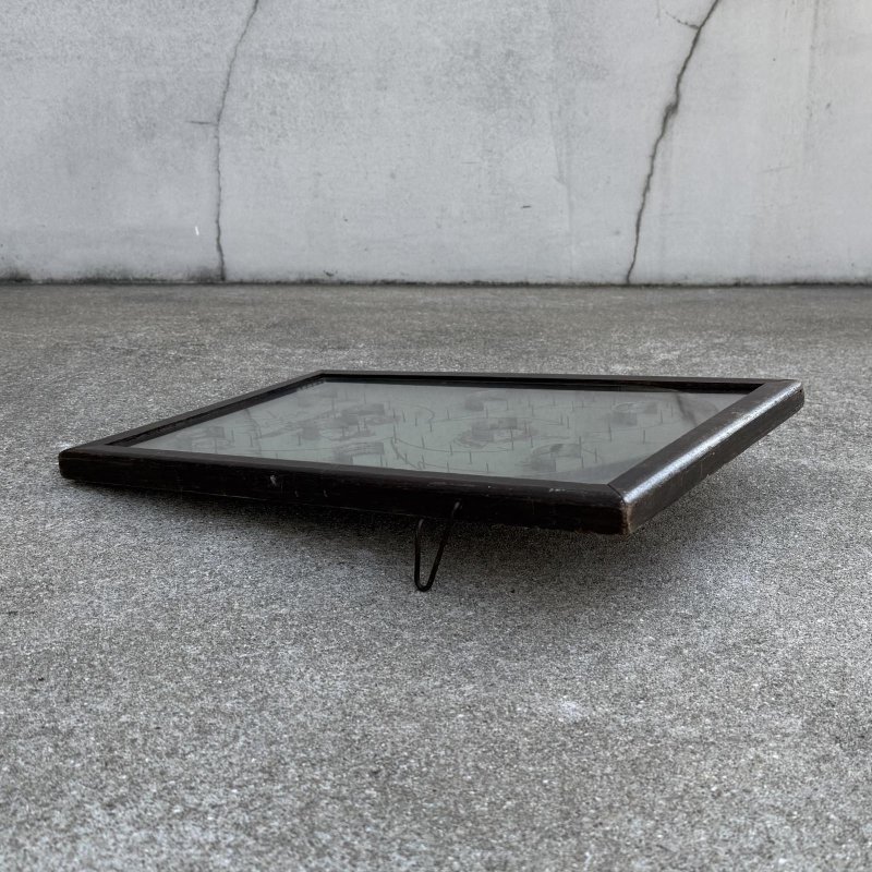 画像4: VINTAGE ANTIQUE PINBALL GAME DOUBLE POOSH UP ヴィンテージ アンティーク ピンボールゲーム / コレクタブル 卓上ゲーム ボードゲーム インテリア ウッド 木製 娯楽 アメリカ (1)