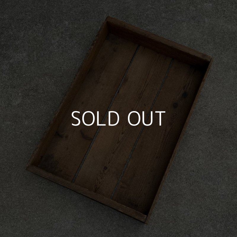 画像6: VINTAGE ANTIQUE WOOD CRATE WOODEN BOX ヴィンテージ アンティーク ウッドボックス 木箱 / コレクタブル 収納 ケース アドバタイジング ガーデニング 浅型 企業物 店舗什器 アメリカ 