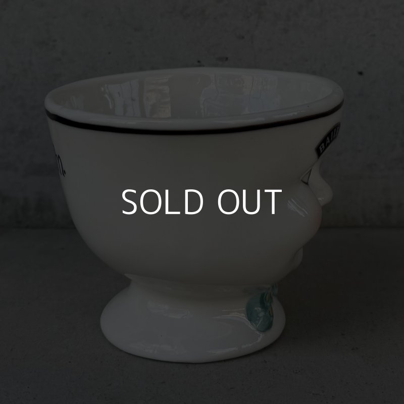 画像3: VINTAGE ANTIQUE BAILEYS SUGAR POT ヴィンテージ アンティーク ベイリーズ フェイスカップ シュガーポット / コレクタブル オブジェ ティーカップ マグカップ ノベルティ 1996年限定 陶器 食器 雑貨 B