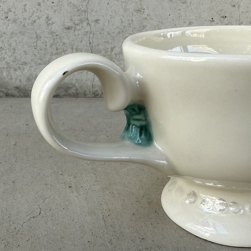 画像6: VINTAGE ANTIQUE BAILEYS CREAMER ヴィンテージ アンティーク ベイリーズ フェイスカップ クリーマー ウィンキング / コレクタブル オブジェ マグカップ ノベルティ 1996年限定 陶器 食器 雑貨 D